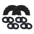 thumbnail image 3 of D Shackle Isolator 3/4 inch Upgrade Easy Cleaning Multipurpose High Performance with Washers for Vehicle Replacement Black, 3 of 7