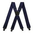 thumbnail image 1 of Bretelles pour Hommes, Bretelles Élastiques Réglables avec Clips Métalliques Solides, Sangles de Mode de 3,8 cm de Large pour Robe, Tenue de Boîte de Nuit, Usage Quotidien, 1 of 1