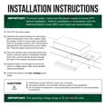 thumbnail image 5 of GKOplus 12 Inch LED Hardscape Lighting, Low Voltage Retaining Wall Lights, LED Paver Step Light, 4W 12V AC/DC, 22pcs LED Chips, 2700K Warm White (4-Pack), 5 of 6