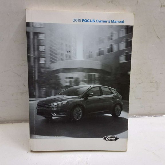 Pre-Owned 2015 Ford Focus Owner's Manual Guide Book