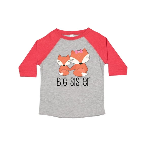 Inktastic Fox | Big Sister Girls Toddler T-Shirt