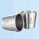 thumbnail image 3 of Taza Aisnte de Vaso Del Agua Caliente de Acero Inoxidable 185ml Perfecl Jarra de Cerveza, 3 of 8