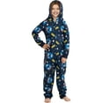 thumbnail image 4 of The Polar Express Kids' Believe Hooded One-Piece Footless Sleeper Union Suit Christmas Holiday Movie Pajama For Boys Girls, 4 of 7