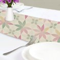 thumbnail image 4 of Yayeee Table Runner 70 inches Long Home Kitchen Dinning Party Decoration, Light Pink Geometric, 4 of 7