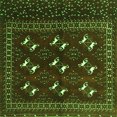 thumbnail image 1 of Ahgly Company Indoor Square Persian Green Traditional Area Rugs, 3' Square, 1 of 1