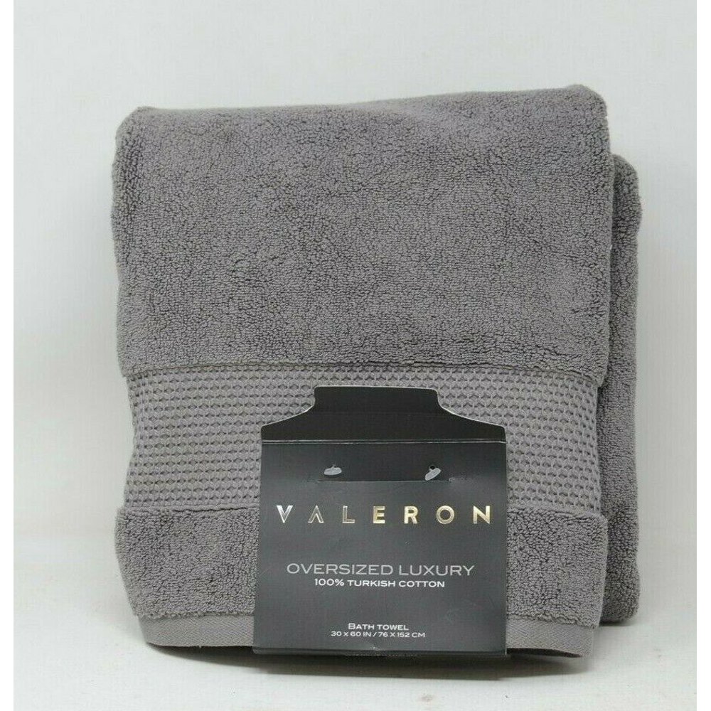 Valeron Oversized Luxury Bath Towel in Slate 30" x 60"
