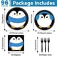 thumbnail image 2 of Set de platos y servilletas de papel con diseño de pingüino para fiestas, diseño de pingüinos, 2 of 7