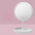 thumbnail image 1 of USB Charging Three Variable LED Light Color Hair Desktop Makeup Mirror Folded Belt Is Lamp Table ,Widely Use, 1 of 5