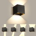 thumbnail image 2 of Lámpara de pared moderna Liuwei 6 W Blanco frío/blanco cálido 110 V 220 V Lámpara de superficie ajustable, 2 of 5