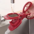 thumbnail image 6 of Fruit Slicer, Egg Slicer for Hard Boiled Eggs, Slicing Tools for Fruit Sausages, Cucumbers, Mushroom Cutter, Rapid & Safe Slicing Kitchen Gadgets (Red), 6 of 7