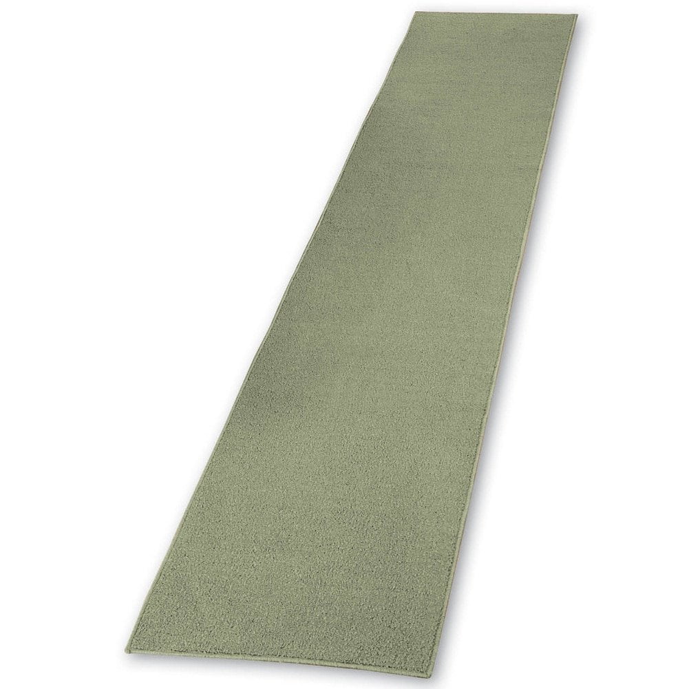 Extra Long SkidResistant Floor Hallway Kitchen Runner Rug, Sage, 20" X