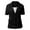Black, variant on LYXSSBYX Womens Coats and Jackets Clearance Women's Sexy Fashion V-Neck Solid Short Sleeve Pocket Cardigan Casual Outwear