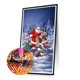 thumbnail image 1 of Cuadros Decorativos Snow Santa Claus 5D DIY Diamond Painting Kits Full Round Drill Wall Decor Craft Wdftyju embutido en tela, 1 of 8