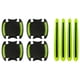 thumbnail image 1 of Pegatinas decorativas reflectantes para coche, patrón de fibra de carbono, puerta, cuenco, espejo retrovisor, rueda, ceja, parachoques, parachoques, 1 of 4