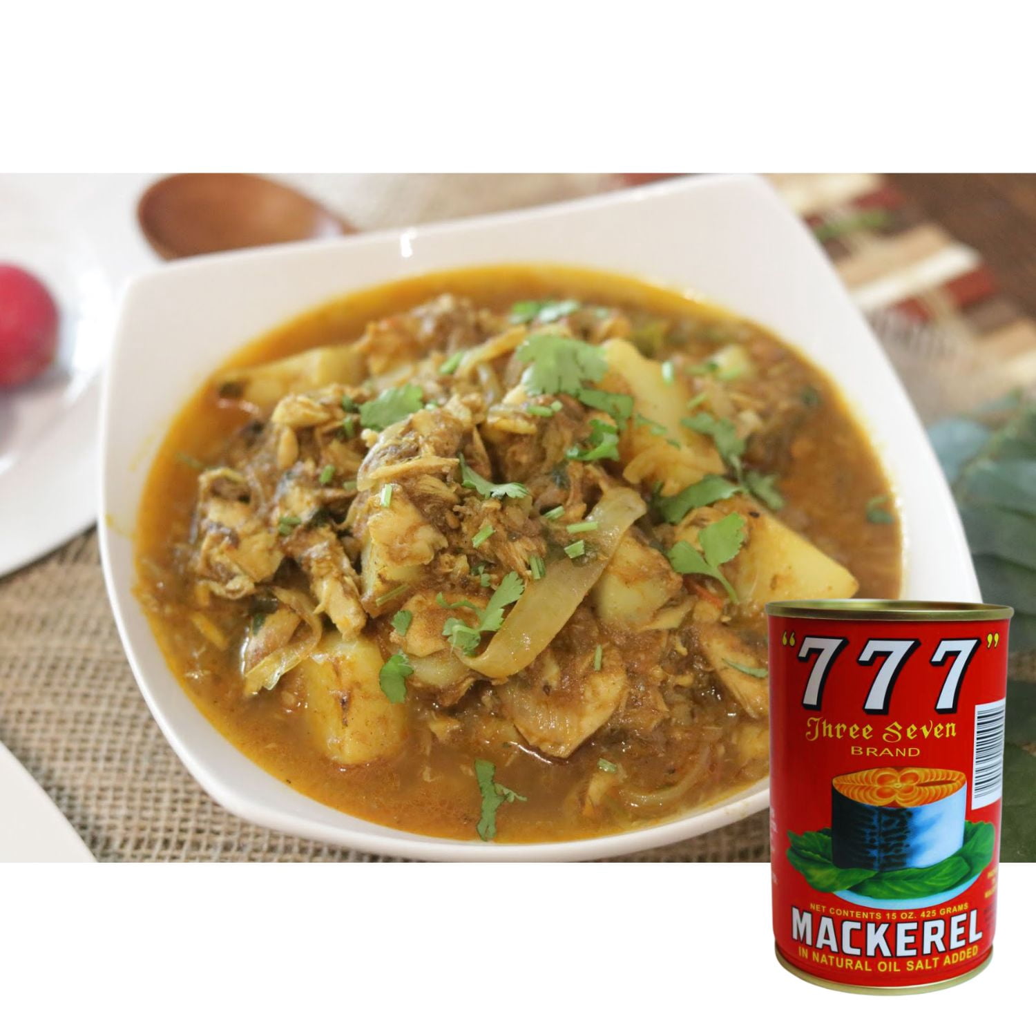777 Mackerel in Natural Oil (2 Pack x 15 Oz Can EA)