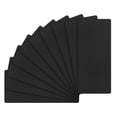thumbnail image 1 of Uxcell 10-Pack Placa Metálica Grabada con Láser de Aluminio Anodizado 2x1x0.04 Pulgadas para Impresión Láser DIY [Negro], 1 of 6