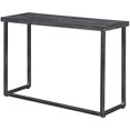 thumbnail image 5 of Convenience Concepts Console Laredo en Bois Noir et Métal, 5 of 5
