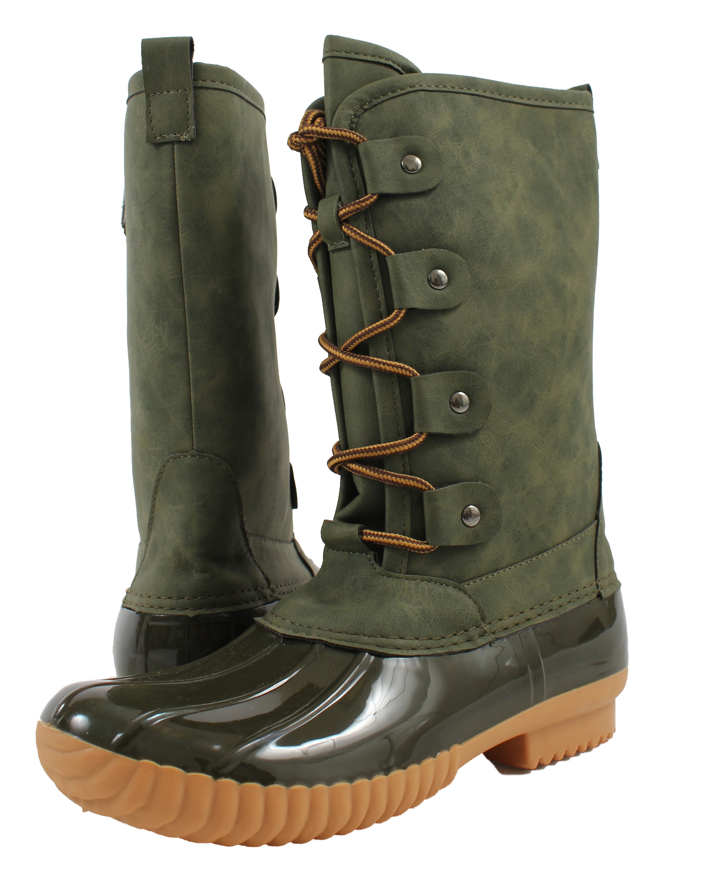 wide calf rain boots walmart