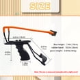 thumbnail image 3 of Clianle Black Alloy Hunting Slingshot with Adjustable Wrist Rest Length Catapult, 3 of 10