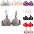 thumbnail image 1 of Women‘s Smooth Foam Full Coverage Underwire Racerback Front Closure Bras, 1 of 5