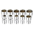 thumbnail image 5 of 1Pc 12 Point Socket Bit Mirror Short Socket 1/2\\\" Square Drive Ratchet Wrench Adapter Chrome Vanadium Steel Socket Repair Tools 12Mm Fangkenuo, 5 of 8