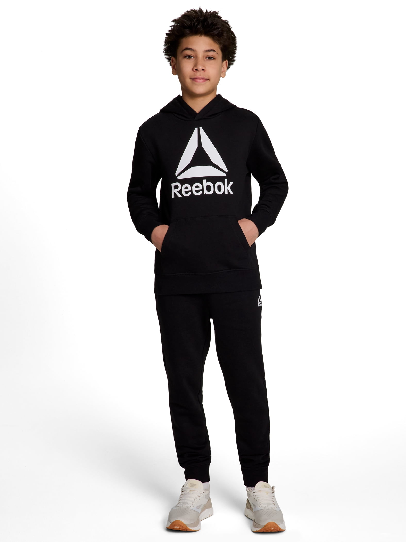 Reebok Kid's Unisex Game Day Fleece Hoodie, Sizes 4-18