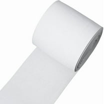 6M 3 Inch White Elastic Band Spool Heavy Stretch High Elasticity Knit Strap Flat Wide Braid Sewing Elastic Bands Bundle