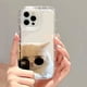 thumbnail image 3 of Funda para teléfono con diseño de gato y perro para iPhone 11, funda transparente a prueba de golpes para iPhone 16, 15, 14, 13, 12 Pro Max, XR, XS, X, 8, 7 Plus, SE, 3 of 5