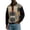 Khaki, variant on Men's Casual Long Sleeve Color Block Button Down Collar Loose Fit Top for Spring Fall Street Style,Green,L