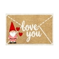 thumbnail image 1 of TIELUTT Envelope Heart Shaped Floor Mat for Valentine's Day Anniversary Wedding Proposal Soft Knit Throw Floor Rug 5x 7 Rug Fuzzy Area Rugs for Living Room Lap Throws, 1 of 6
