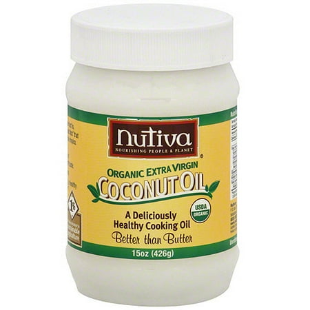 Nutiva Organic Extra Virgin Coconut Oil, 15 oz (Pack of 12)