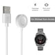 thumbnail image 3 of Kuymtek Cargador USB Smartwatch para Michael Kors Access Gen 4 Gen 5 5E Cable (Blanco) Kuymtek Componentes de la computadora, 3 of 9