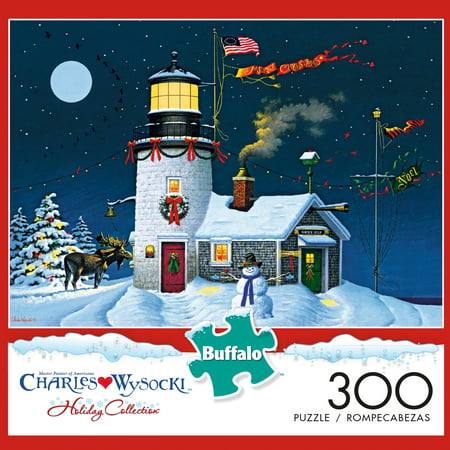 Buffalo Games - Charles Wysocki - Take Out Window - 300 Piece Jigsaw (Best Puzzle Games Windows 10)