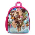 thumbnail image 1 of Donkey Kong Country Mochila Escolar para Niños y Niñas, Mochila Infantil Ligera de Alta Calidad, Grande y Duradera ROSA, 1 of 6