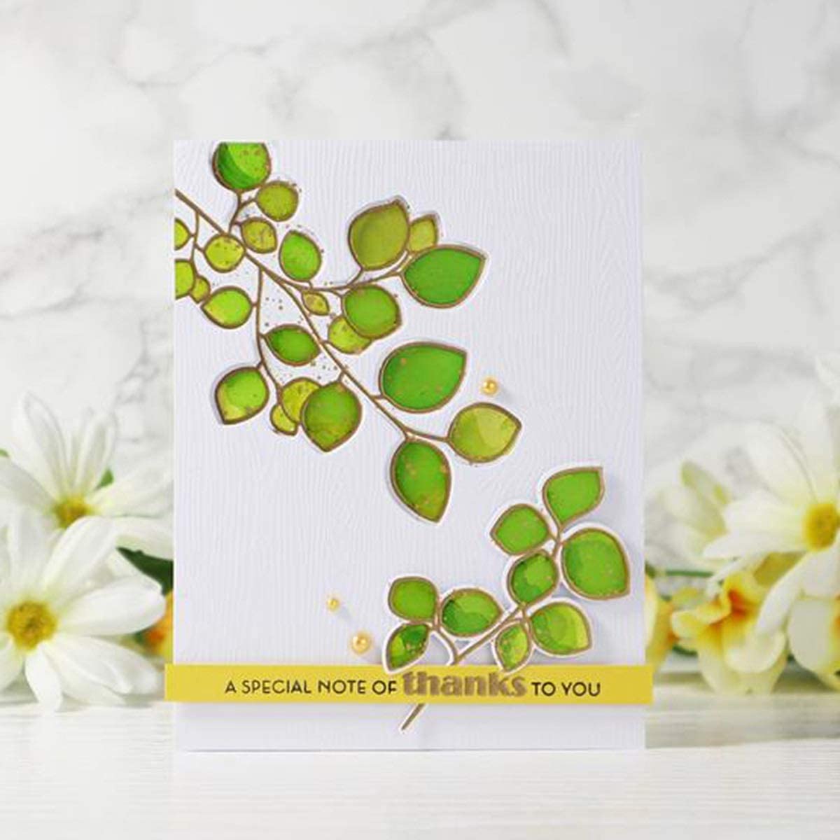Color : Leaf Canopy Transparent Clear Silicone Stamp//Seal 5 Options for DIY Scrapbooking//Photo Album Cards Decorative Clear Stamps 6x8inch