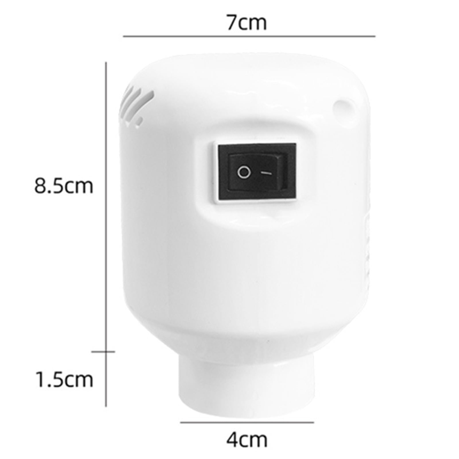 TNOBHG Vacuum Pump for Compression Bags Electric Vacuum Pump High Power Fast Air Extraction Heat Dissipation Dual-caliber Universal Us Plug Pump for Clothes