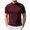 A30- --Wine T-Shirts, variant on Men's T Shirt Short Sleeved Roll Neck Shirt Summer Basic Shirt Roll Neck Undershirt Athletic Gym Running Lightweight Performance Tee Top XXXL White Men's Short Sleeved T Shirt