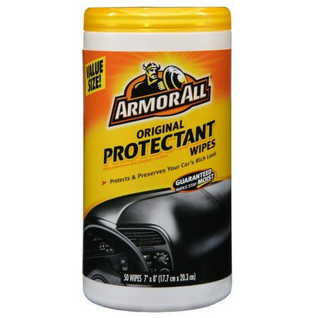 Armor All Original Protectant Wipes, 50 count, Car