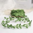 thumbnail image 5 of Efavormart 67FT Olive Green Leaf Ribbon Trim, Artificial Vines Leaf Garland For DIY Craft Party Wedding Home Decor, 5 of 11