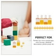 thumbnail image 5 of LOLIPPYY 4 Sets Assorted Color Mini Wine Bottles Resin Small Miniature Bottles Decorative Micro Landscape, 5 of 8