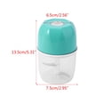 thumbnail image 4 of Jesscasday Mini Food Processor Electric Garlic Chopper Masher Machine Portable Meat Grinder Vegetable Garlic Chopper Mincers, 4 of 14