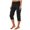 Black, variant on ABATAB Cargo Capris for Women Hiking Casual Summer Capris Pants Outdoor Casual Travel Pull on Fashion Crop Trousers with Pockets