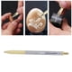thumbnail image 2 of S erounder Pluma de Escritura, Pluma de Escritura, Marcador de cerámica, Grabador, Herramienta de Corte, Punta de Acero de tungsteno para Metal/Vidrio(Oro) EOTVIA No, 2 of 6