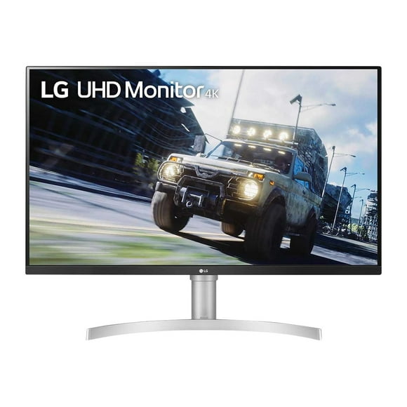 LG 32UN550-W - LED monitor - 32" (31.5" viewable) - 3840 x 2160 4K @ 60 Hz - VA - 350 cd/m�� - 3000:1 - HDR10 - 4 ms - 2xHDMI, DisplayPort - speakers
