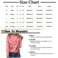 thumbnail image 3 of Pntutb Mujer Moda Suelta Manga Larga Cuello Redondo Blusa Navidad Impresión Camiseta tops Pntutb Pntutb-3551, 3 of 4