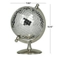 thumbnail image 3 of DecMode 8" Disco Ball Style Silver Globe, 3 of 8