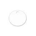 thumbnail image 2 of 1-1/4 Blank Plastic Circle Tags - Pack/25, 2 of 2