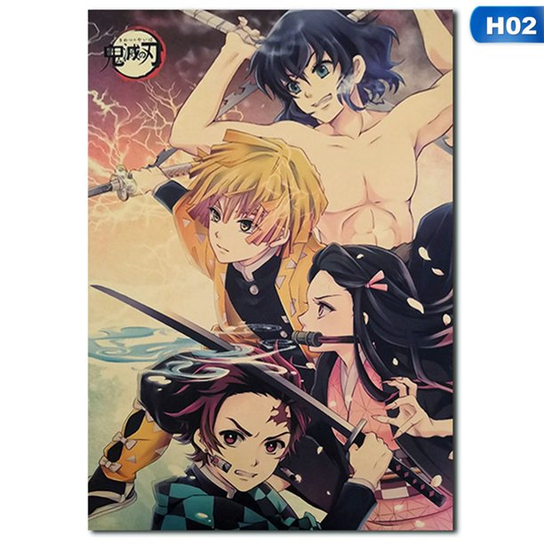 Shiyao Demon Slayer Poster X14 Anime Cartoon Characters Vintage Wall Art Poster Home Decor Painting Walmart Com Walmart Com Shiyao Demon Slayer Poster X14 Anime Cartoon Characters Vintage Wall Art Poster Home Decor Painting Walmart Com Walmart Com