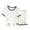 White, variant on FchengtaiS 2 Piece Pajamas Sets for Women Short Sleeve Sleepwear Summer Short Sleeve Tops and Shorts Pjs Lounge Set