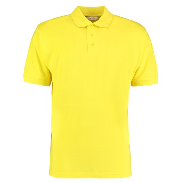 Kustom Kit - Polo de manga corta Modelo Klassic Superwash Hombre Caballero (tallas grandes hasta 5XL) - Verano/Trabajar (Amarillo canario)